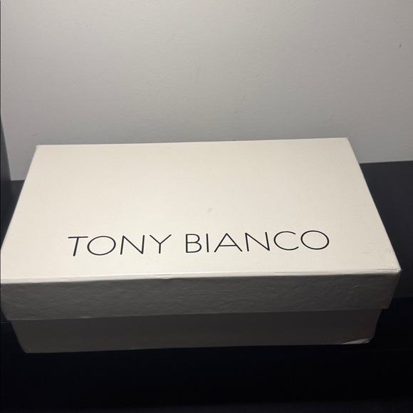 Tony Bianco Silver Nappa Metallic Heels - Picture 9 of 16